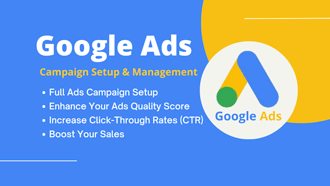 setup and optimize google search ads campaign