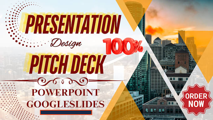 Design professional powerpoint presentation and pitch deck by ...