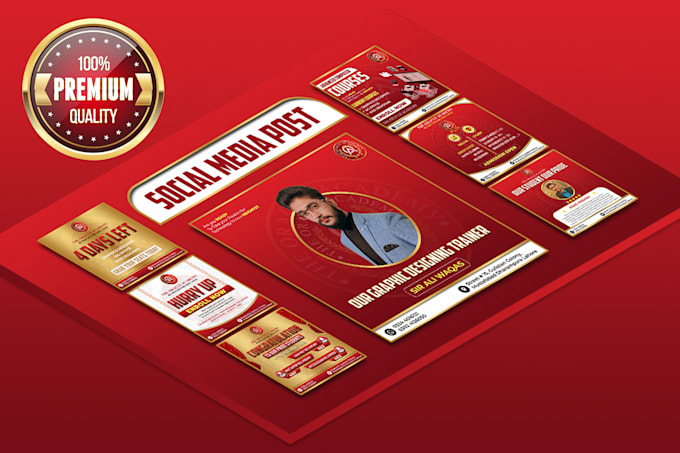 do creative ad design custom social media post