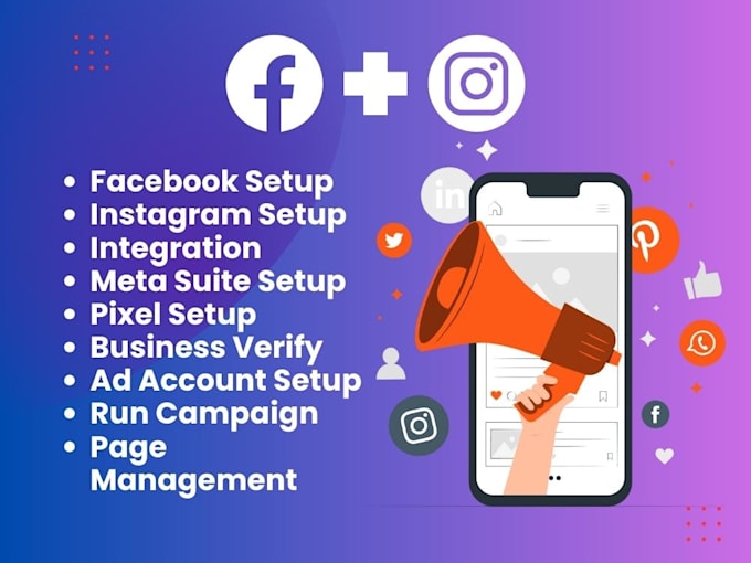 set facebook pixel, google ads, tiktok snapchat, pinterest conversion tracking