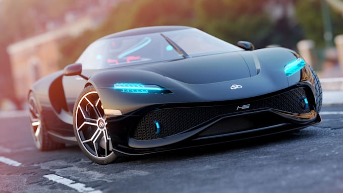 Create 3d car animation, 3d car model 3d car design for film or game by ...