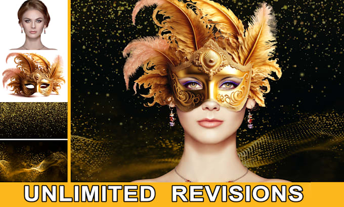 do quick adobe photoshop manipulation and image compositing