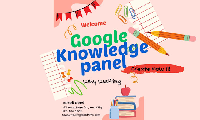 create verified knowledge panels for any niche