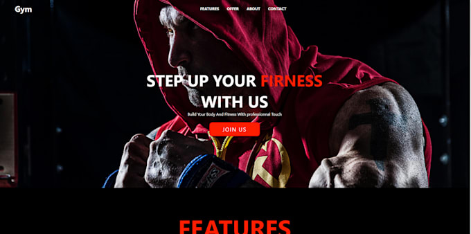 build a landing page