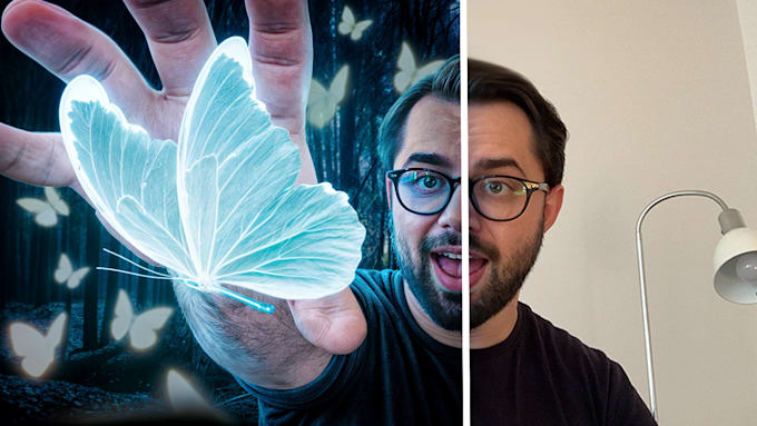 do photoshop editing, realistic photo manipulation