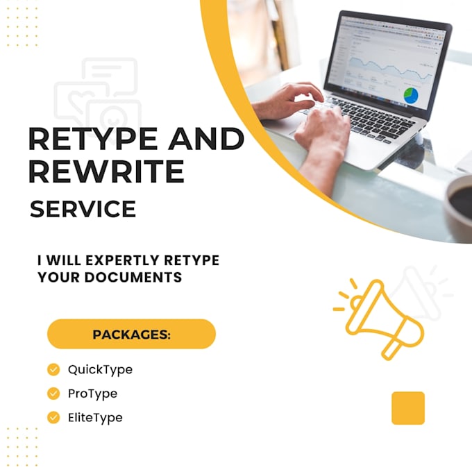 Retype and convert any document into digital text by Shahyrav | Fiverr