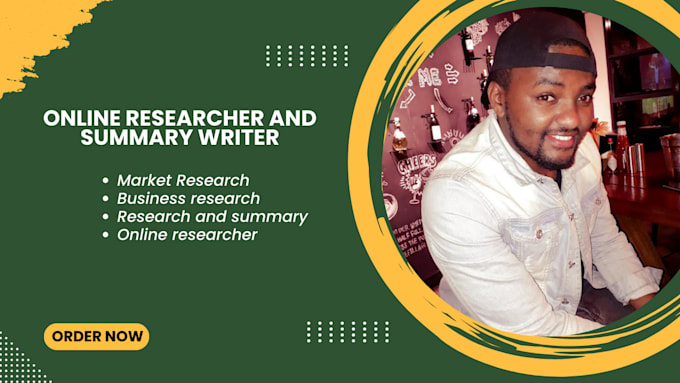 be your professional research and summary writing expert