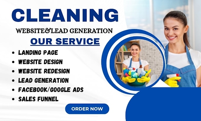design cleaning service website dry cleaning website office cleaning leads