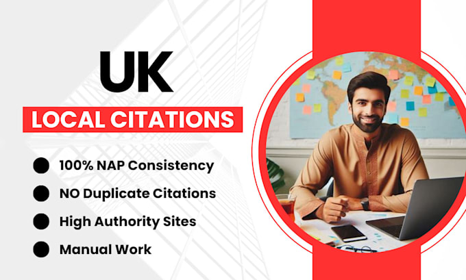 create 220 real UK local citations and UK directories