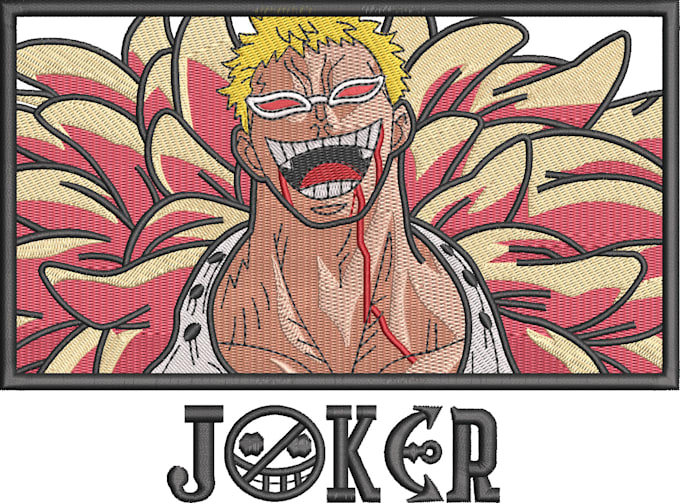 do  anime embroidery designs