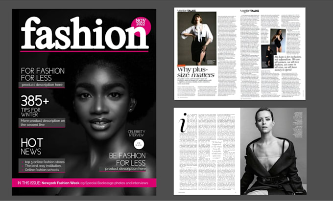 Design professional magazines, catalog, booklet, book cover by Waqar ...