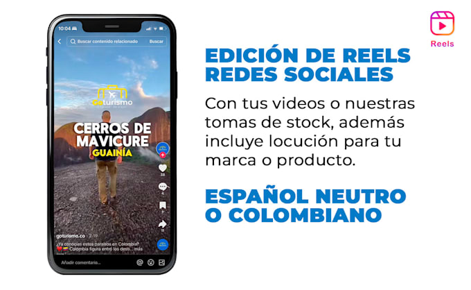 edit a reel or video with spanish voiceover