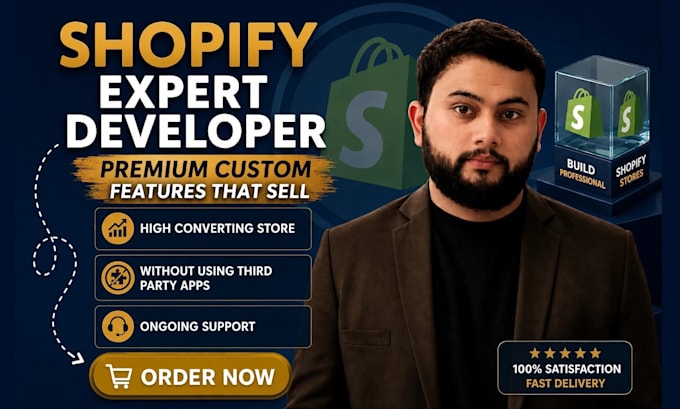 build a premium shopify store with custom features