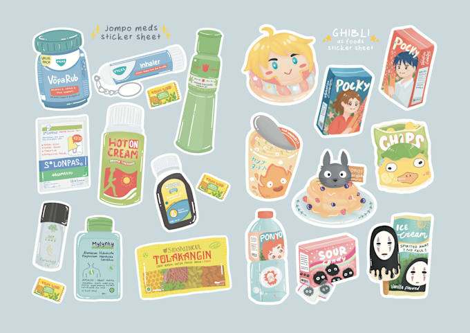 make you cute illustrations