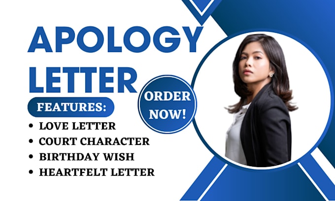 Write apology letter court character birthday wish heartfelt love