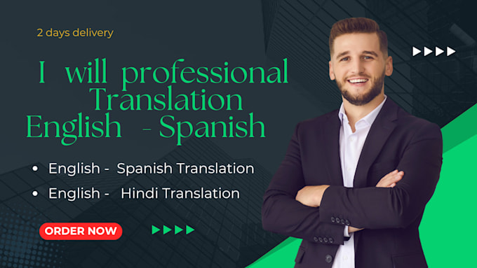 translate english to spanish