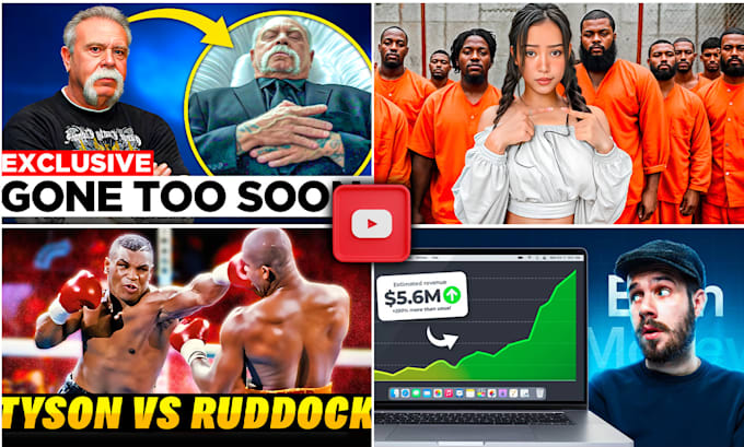 design professional youtube thumbnail