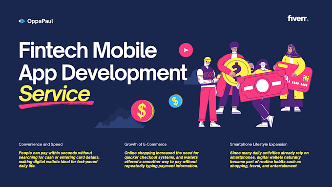 build fintech app, nfc app, wallet app, exchange website