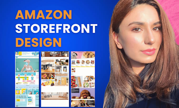 design professional amazon storefront or amazon brand design