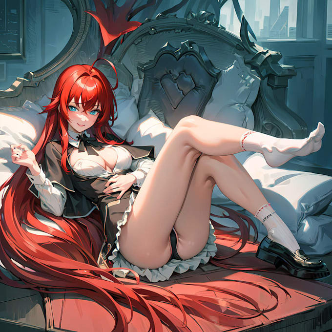 make anime character, oc, style light novel cover