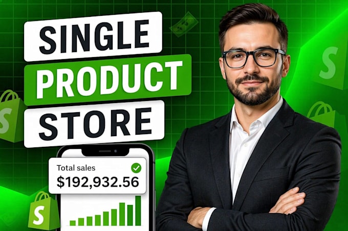 design profitable shopify website, dropshipping store or shopify store design