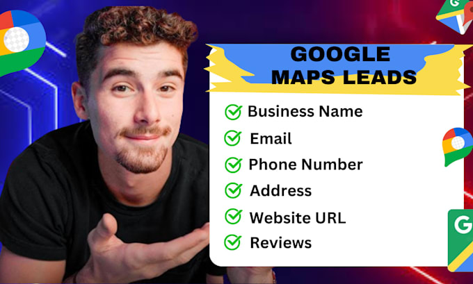 extract b2b leads and google maps business data