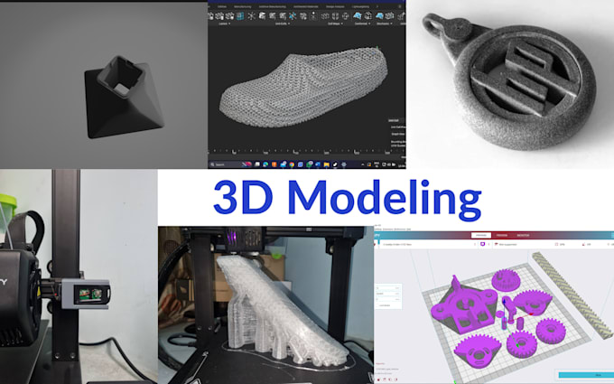 design 3d models for product development and 3d printing