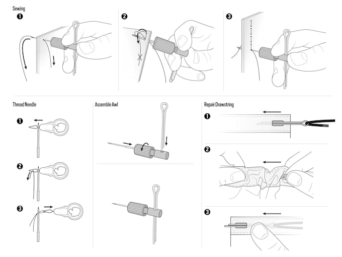 do vector line art instruction manual, user guide, product manual