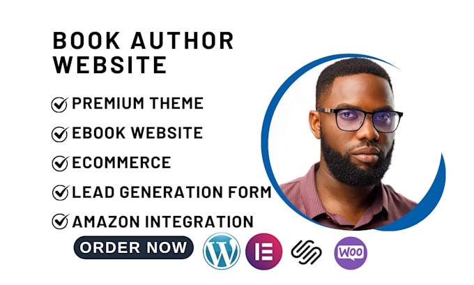 author website ebook website children book website author landing page wordpress