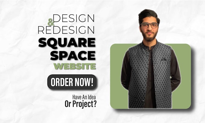 build professional squarespace website or redesign beautiful squarespace website
