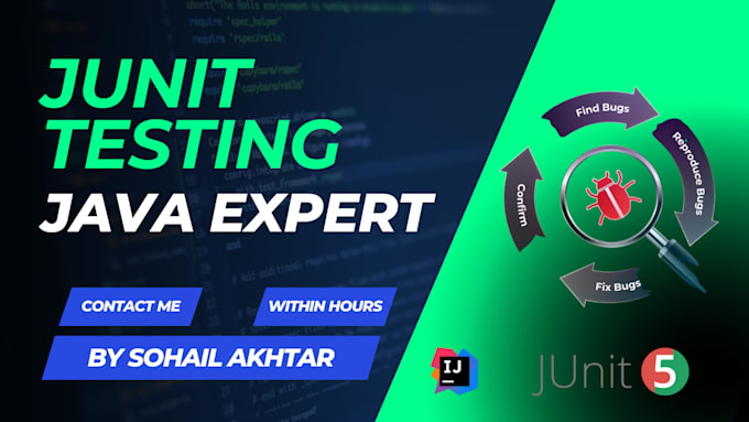 perform junit testing for java classes with test cases in 24 hours