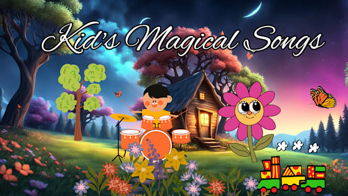 create kids animated song videos using ai and canva