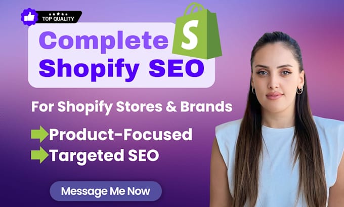 provide shopify seo optimization services
