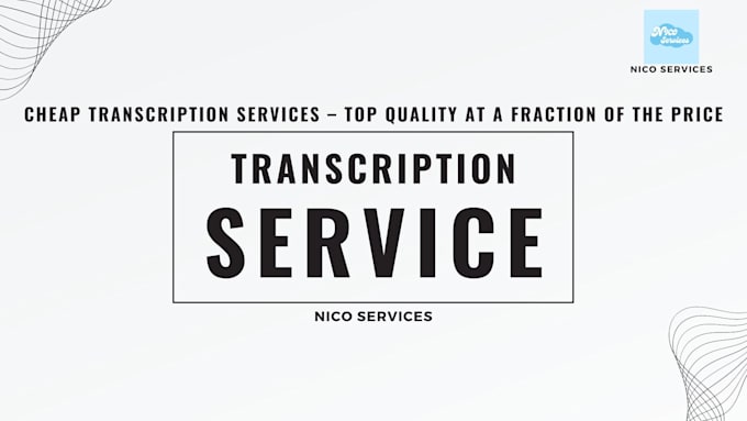 transcribe audio to text for cheap