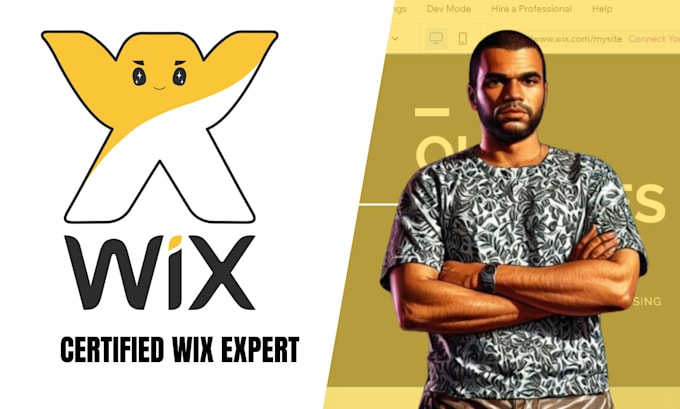 design wix website, build wix website