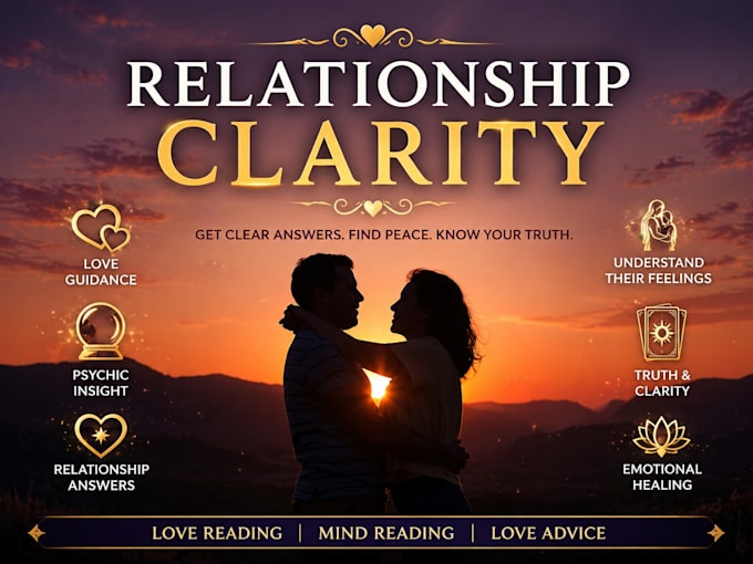 provide clear love guidance, intuitive psychic insight for your situation