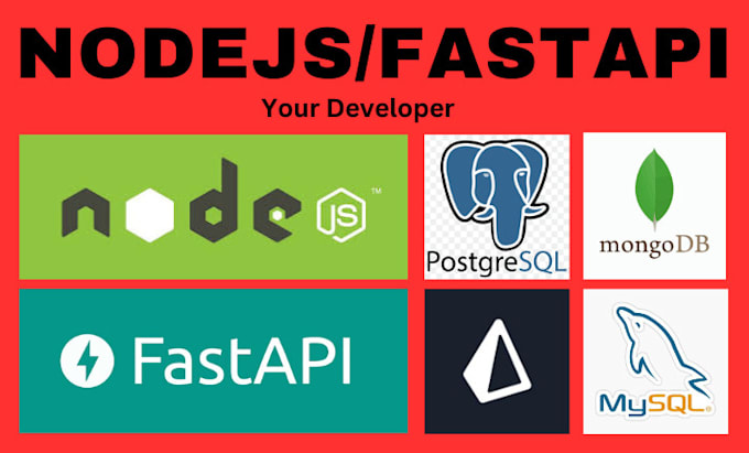 Be your node js fastapi backend developer or mern developer by ...