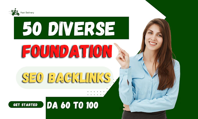 do 200 diverse foundation SEO backlinks