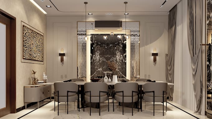 design and render interior design and 3d rendering