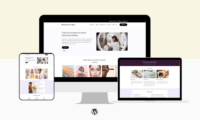 design and customize responsive squarespace and wordpress website