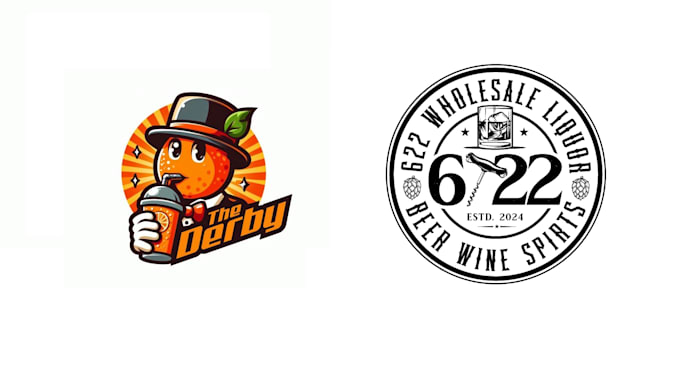 design modern awesome bar logo with satisfaction guaranteed
