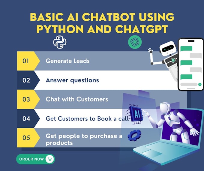 Create ai chatbot for your business using chatgpt and python by ...