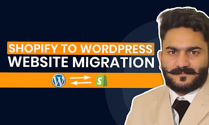 migrate shopify to wordpress responsive website or blog development
