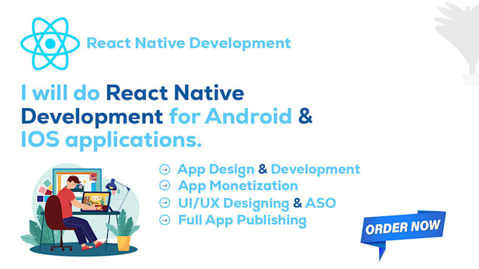 develop app in react native for ios and android