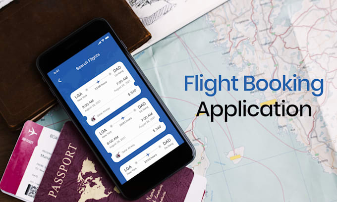 help with end to end flight booking app development with API integration
