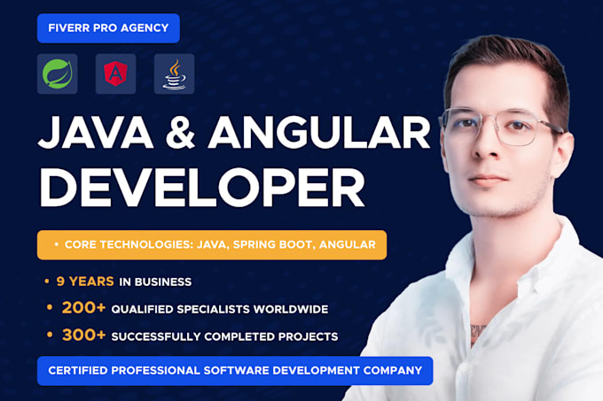 Be your angular spring boot java full stack developer to scale your dev ...