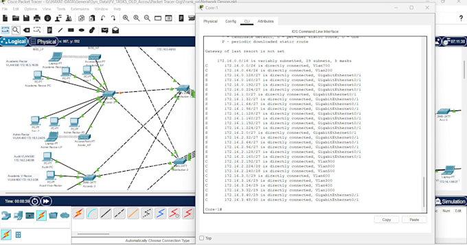 help you with cisco ccna packet tracer projects