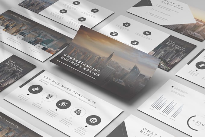 design powerpoint presentation, google slides and pitch deck