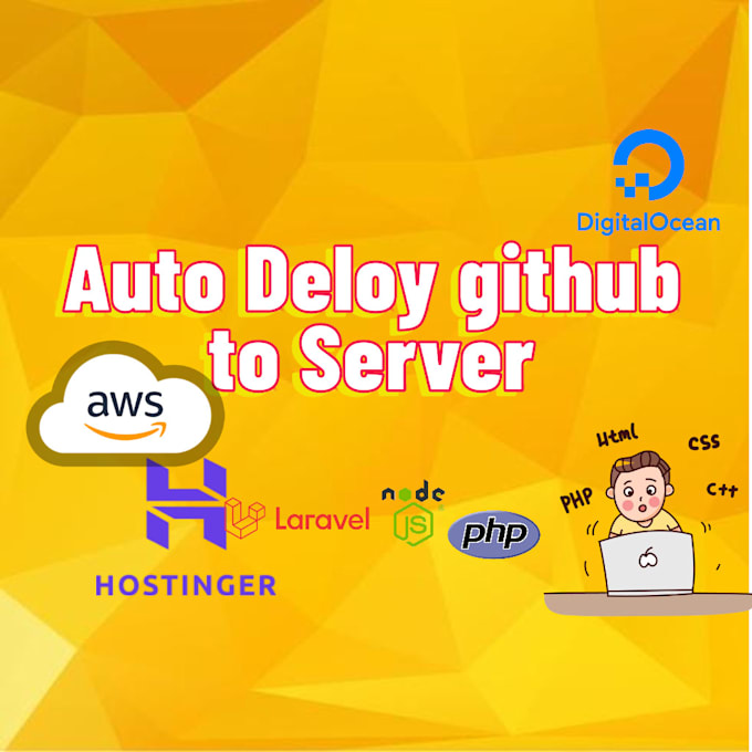 setup auto deploy github to server vps with code PHP,laravel