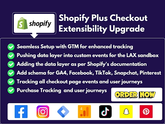 setup shopify customer events pixel data layer ads conversion tracking with GTM